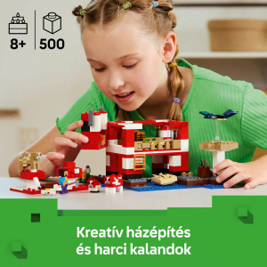 Lego Minecraft A m&uacute;&uacute;mb&aacute;k h&aacute;za 21270