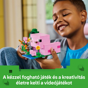 Lego Minecraft A kismalac h&aacute;za 21268