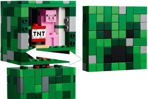 Lego Minecraft A Creeper 21276