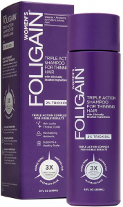 Foligain Triple Action Női sampon hajhullás ellen 2% trioxidillel sampon nők számára készült - hagyományos sampon