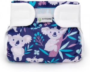 T-tomi Ortop&eacute;diai abdukci&oacute;s pelenka - t&eacute;pőz&aacute;ras Dark koalas bugyipelenka - terpeszpelenka