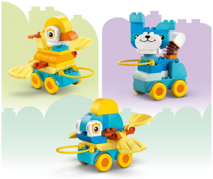 Lego DUPLO 3 az 1-ben gurul&oacute; &aacute;llatok 10448