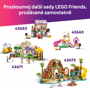 Lego Friends Sz&uuml;let&eacute;snapi cicazs&uacute;r &eacute;s lombh&aacute;z cic&aacute;knak 42666