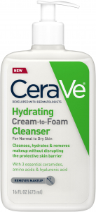 CeraVe tisztító habzó lemosó 473 ml