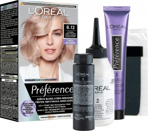 LOr&eacute;al Paris Preference 8.12 Extra vil&aacute;gos gy&ouml;ngyszőke hajfest&eacute;k - szőke &aacute;rnyalat
