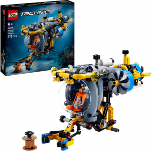 DUPLA CIKK! EZZEL: Lego42201    Lego Technic M&eacute;lytengeri kutat&oacute; tengeralattj&aacute;r&oacute; 42201