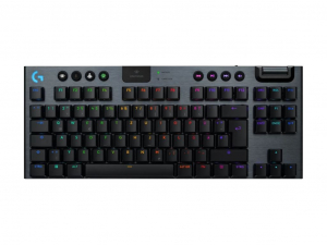 Logitech G915 X Lightspeed TKL billentyűzet német fekete (920-012716)