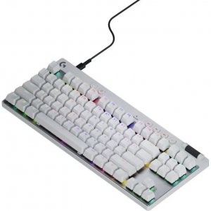 Logitech G Pro X Rapid TKL billentyűzet feh&eacute;r (920-013242)
