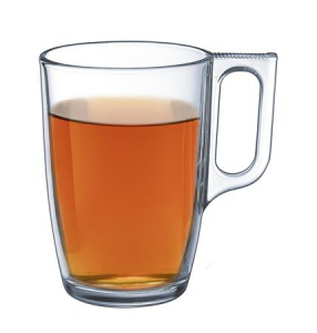 &Uuml;vegpoh&aacute;r, f&uuml;llel, 6 db-os szett, 40 cl, "CoffeeTime" (KHPU282)