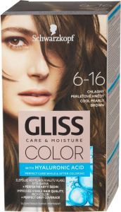 Schwarzkopf COLOR 6-16 Hűv&ouml;s gy&ouml;ngybarna 60 ml hajfest&eacute;k - barna &aacute;rnyalat
