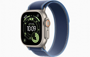 Apple Watch Ultra 3 GPS+Cellular 49mm nat&uacute;r tit&aacute;ntok, k&eacute;k-&eacute;l&eacute;nkk&eacute;k terep p&aacute;nt M/L m&eacute;ret (MEWU4QH/A)