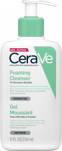 CeraVe Foaming Cleanser Gel 236 ml arctisztító gél - női és férfi