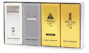 Paco Rabanne Men&acute;s Miniatures Gift Set EdT 20 ml parf&uuml;m szett - tartalma: one million edt 5 ml