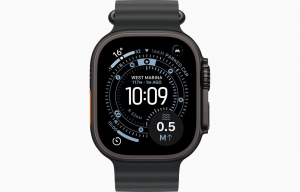 Apple Watch Ultra 3 GPS+Cellular 49mm fekete tit&aacute;ntok, fekete &oacute;ce&aacute;n sz&iacute;j (MF0J4QH/A)