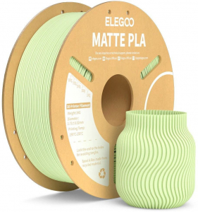 Elegoo PLA MATTE - 1,75mm, 1kg, Cardboard Spool, Mint Green (ELEEG240432)