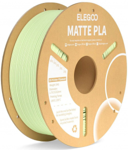 Elegoo PLA MATTE - 1,75mm, 1kg, Cardboard Spool, Mint Green (ELEEG240432)