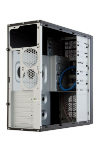 Chieftec HQ-01B-OP táp nélküli ház fekete