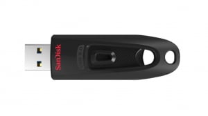 Pen Drive 256GB USB 3.0 SanDisk Ultra fekete  (SDCZ48-256G-U46 / 139717)