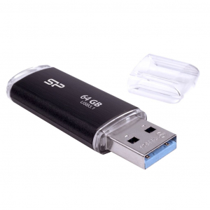 Pen Drive 64GB Silicon Power Blaze B02 USB 3.1 (SP064GBUF3B02V1K)