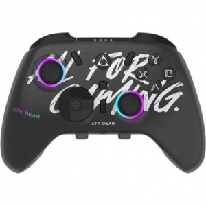 ATK Axe PRO Bluetooth / USB / vezet&eacute;k n&eacute;lk&uuml;li gamepad j&aacute;t&eacute;kvez&eacute;rlő fekete +dokkol&oacute; (AXE PRO BLACK)