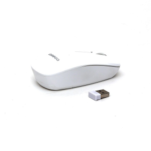 OMEGA Egér, Wireless, vezeték nélküli, 1200 DPI, fehér (OM229W)
