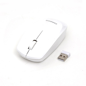 OMEGA Egér, Wireless, vezeték nélküli, 1200 DPI, fehér (OM229W)