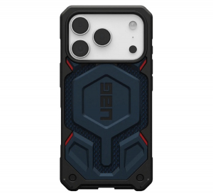 UAG MONARCH PRO szilikon telefonv&eacute;dő (erős &uuml;t&eacute;s&aacute;ll&oacute;s&aacute;g, textil minta, MagSafe) S&Ouml;T&Eacute;TK&Eacute;K Apple iPhone 17 Pro (114513113955)