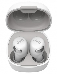 JVC HA-A30T2-W-U True Wireless f&uuml;lhallgat&oacute; &ndash; akt&iacute;v zajcs&ouml;kkent&eacute;s, t&ouml;m&ouml;r &eacute;s k&ouml;nnyű kialak&iacute;t&aacute;s, 27 &oacute;ra lej&aacute;tsz&aacute;s, feh&eacute;r