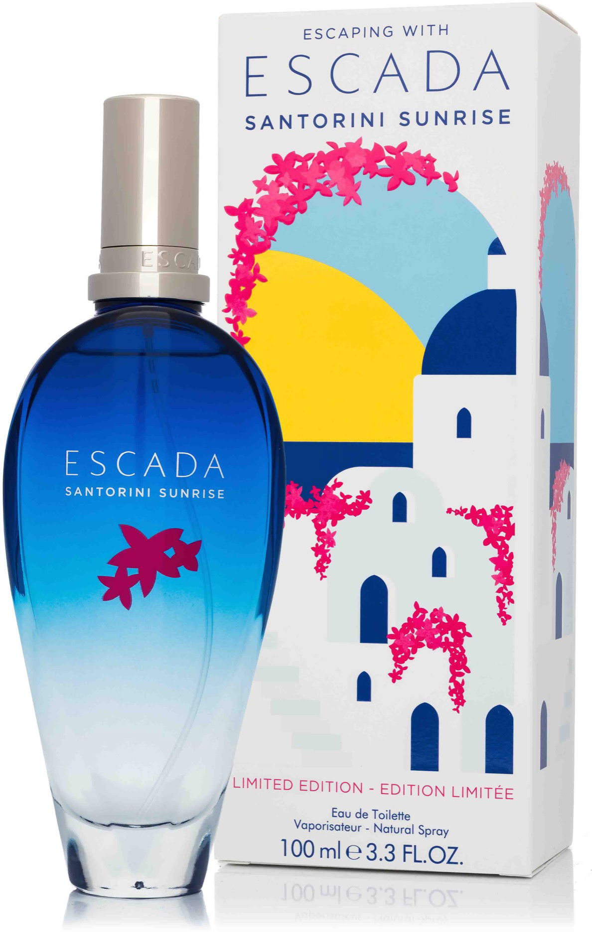 Stilvolle Santorini Sunrise Escada Bild
