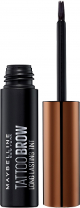 Maybelline Tattoo Brow Gel Tint 02 Medium Brown 4,6 g szemöldök gél - formázó és fixáló