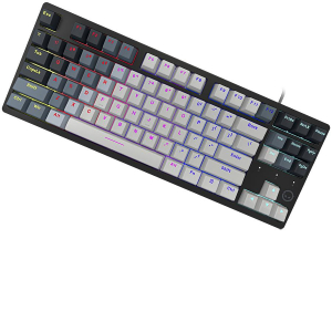 LORGAR Azar 514TKL, Wired RGB mechanical gaming keyboard, white, EN layout (LRG-GK514TKL-WH-US)