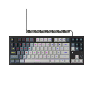 LORGAR Azar 514TKL, Wired RGB mechanical gaming keyboard, white, EN layout (LRG-GK514TKL-WH-US)