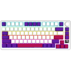 LORGAR KBP7075W, Wireless 75% Mechanical Gaming Keyboard Pro, White, EN layout (LRG-KBP7075W-WH-US)