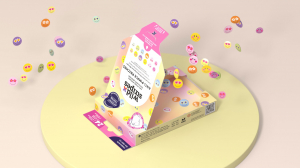 WILD Stripes Anti-Pimple Patches Smile Prevent 24 db akné tapasz  - hidrokolloid tapaszok pattanásokra