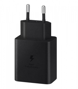 Samsung EP-TA845XBEG gy&aacute;ri USB h&aacute;l&oacute;zati gyorst&ouml;ltő adapter 45W PD Type-C fekete ECO (SA185915)