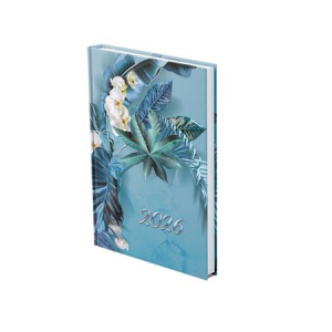 Toptimer Napt&aacute;r, tervező, A5, heti,  "Joy", t&uuml;rkiz (NKJ015TU)