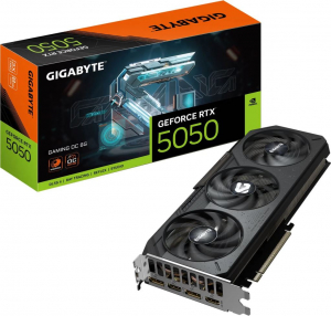 Gigabyte GeForce RTX 5050 8GB GAMING OC 8G videokártya (GV-N5050GAMING OC-8GD)