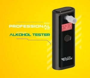 AlcoForce Professional 2.0 alkoholszonda - elektrok&eacute;miai &eacute;rz&eacute;kelővel