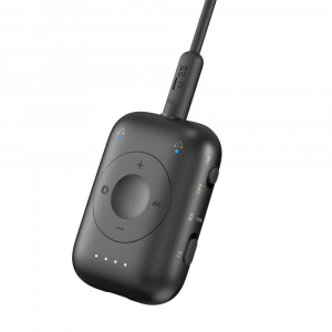 MEE Audio Connetc Air Pro Vezet&eacute;kn&eacute;k&uuml;li audio jeltov&aacute;bb&iacute;t&oacute; &eacute;s vevő aptX Low Latency-vel rep&uuml;l&eacute;shez &eacute;s otthoni zenehallgat&aacute;shoz fekete (MEE-AF-CA2-BK)