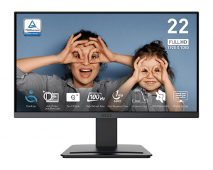 22" MSI PRO MP223 E2 monitor fekete