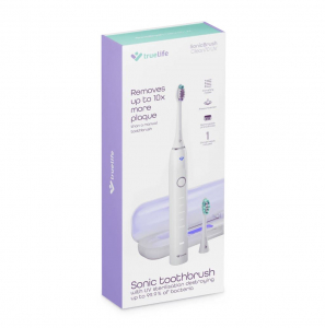 TrueLife SonicBrush Clean70 UV elektromos fogkefe feh&eacute;r (TLATMC70UVNWA)