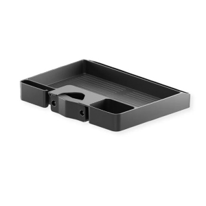 Value R&uacute;dra/P&oacute;zn&aacute;ra/Oszlopra szerelhető t&aacute;rol&oacute;polc, univerz&aacute;lis, fekete (17.99.1184-10)