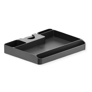 Value R&uacute;dra/P&oacute;zn&aacute;ra/Oszlopra szerelhető t&aacute;rol&oacute;polc, univerz&aacute;lis, fekete (17.99.1184-10)