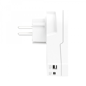 SKROSS World - Europe Vil&aacute;g utaz&oacute;adapter USB-C + USB-A (20W PD, gyorst&ouml;lt&eacute;s, Feh&eacute;r) (1.500295-E)