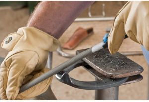 PFERD TOOLS Műhelyreszelő, f&eacute;lk&ouml;r&iacute;ves, dupla v&aacute;g&aacute;s&uacute; 3, ergonomikus reszelőny&eacute;llel Hossz 300 mm 1 db (11235308)