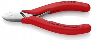 KNIPEX Villanyszerelő Oldalcs&iacute;pőfog&oacute; 115 mm (77 21 115 N)