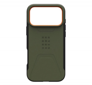 UAG CIVILIAN defender szilikon telefonv&eacute;dő (erős &uuml;t&eacute;s&aacute;ll&oacute;s&aacute;g, MagSafe) S&Ouml;T&Eacute;TZ&Ouml;LD Apple iPhone 17 Pro Max (114546117297)