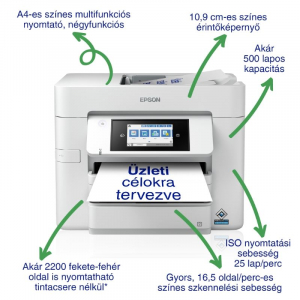 Epson WorkForce Pro WF-C4810DTWF multifunkciós nyomtató (C11CJ05403)