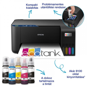 Epson EcoTank L3231 multifunkci&oacute;s nyomtat&oacute; fekete (C11CJ68408)
