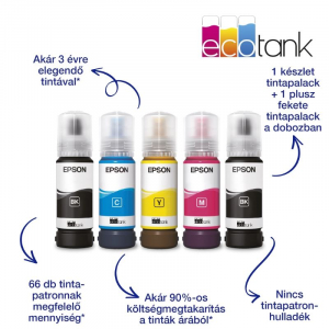 Epson EcoTank L3560 többfunkciós tintasugaras nyomtató fekete (C11CK58403)